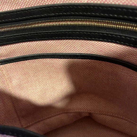 Dooney & Bourke Black Leather Shoulder Bag - Picture 2 of 2